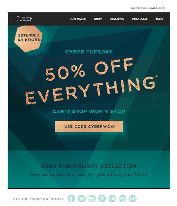 Julep - Email Marketing for eCommerce